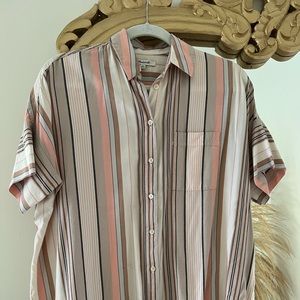 Madewell Button Up Courier Shirt